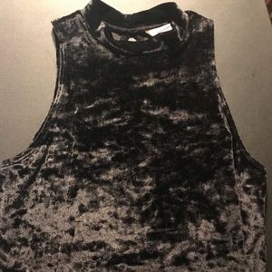 Black Velvet Midi Dress